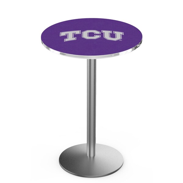 42" Stainless Steel TCU Pub Table